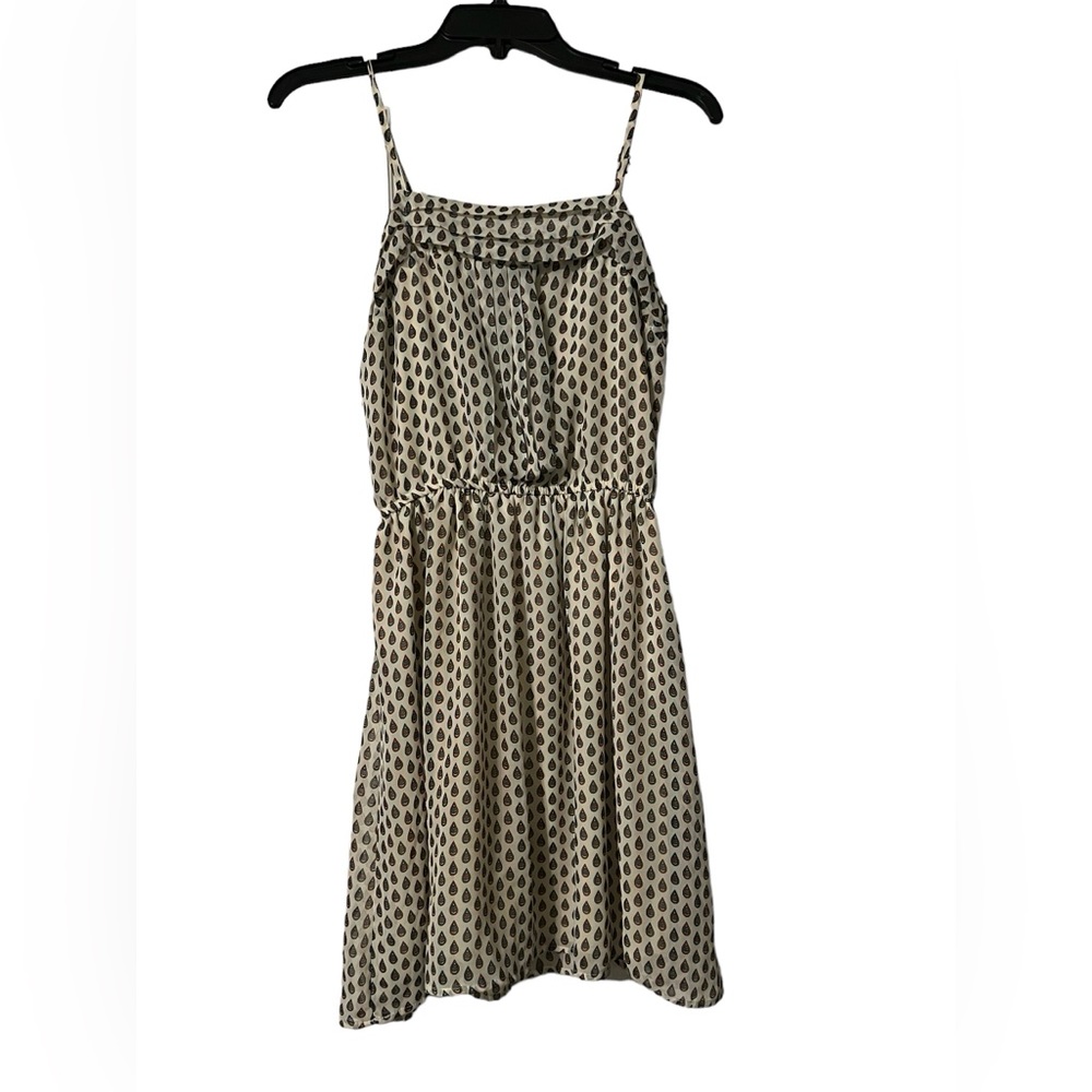 Cream Dress with Paisley Drop Dress Women’s